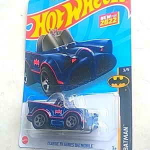 Batman Classic TV Series Batmobile Red Hot Wheels 2022 Batman Collection DC